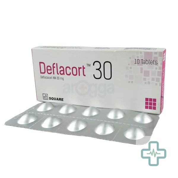 Deflacort 30 30 mg Tablet — Deflazacort