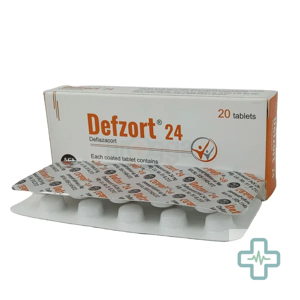 Defzort 24 24 mg Tablet — Deflazacort