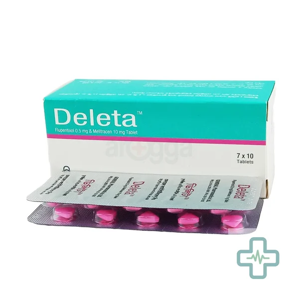 Deleta 500 mcg + 10 mg Tablet — Flupentixol + Melitracen