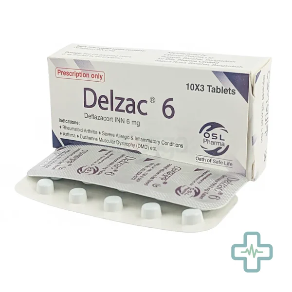 Delzac 6 6 mg Tablet — Deflazacort