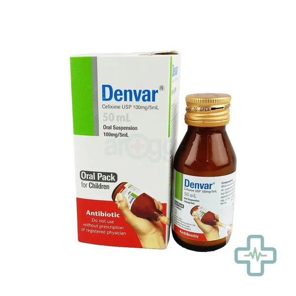 Denvar 100 mg/5 ml Powder For Suspension — Cefixime