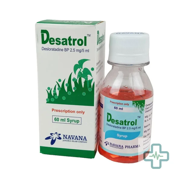 Desatrol 2.5 mg/5 ml Syrup — Desloratadine