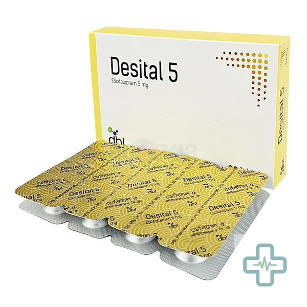 Desital 5 5 mg Tablet — Escitalopram