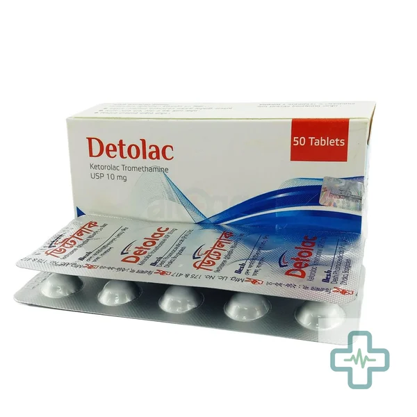 Detolac 10 mg Tablet — Ketorolac Tromethamine