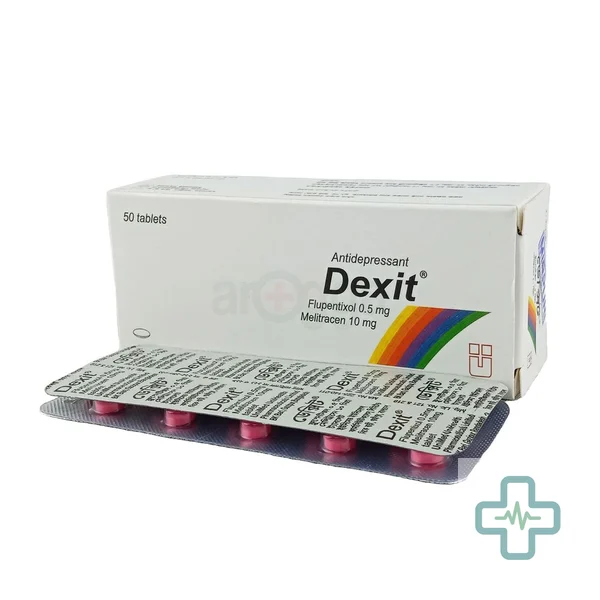 Dexit 500 mcg + 10 mg Tablet — Flupentixol + Melitracen