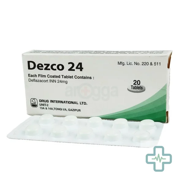 Dezco 24 24 mg Tablet — Deflazacort