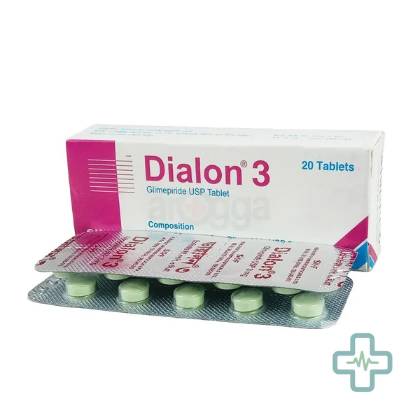DIALON 3 3 mg Tablet — Glimepiride