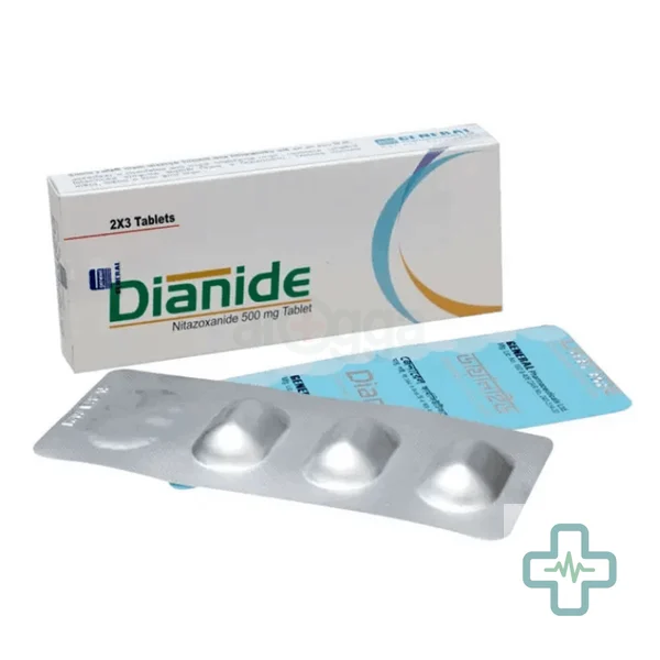 Dianide 500 mg Tablet — Nitazoxanide
