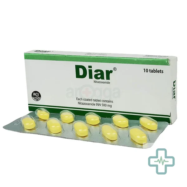 Diar 500 mg Tablet — Nitazoxanide