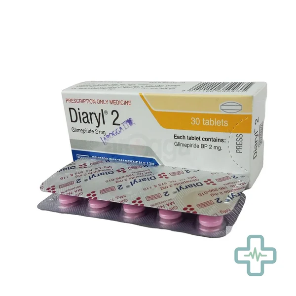 Diaryl 2 mg Tablet — Glimepiride