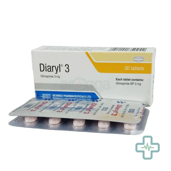 Diaryl 3 mg Tablet — Glimepiride
