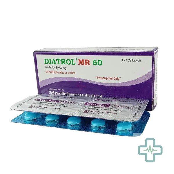 Diatrol MR 60 60 mg Tablet — Gliclazide