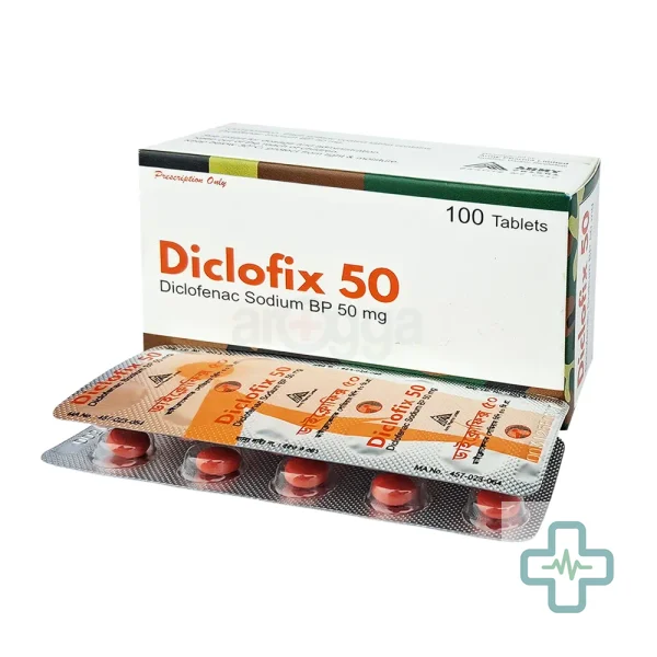 Diclofix 50 50 mg Tablet — Diclofenac Sodium