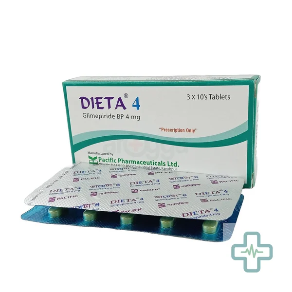 Dieta 4 mg Tablet — Glimepiride