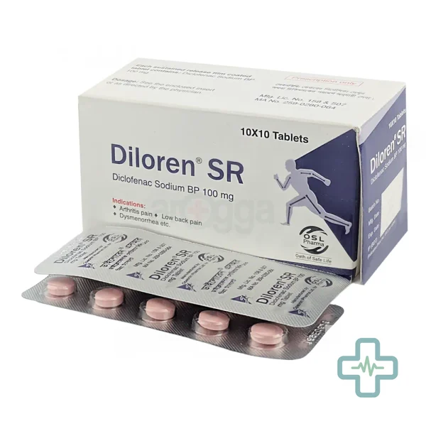 Diloren SR 100 100 mg Tablet — Diclofenac Sodium