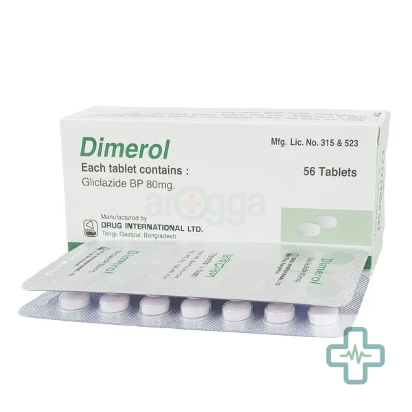 Dimerol 80 mg Tablet — Gliclazide