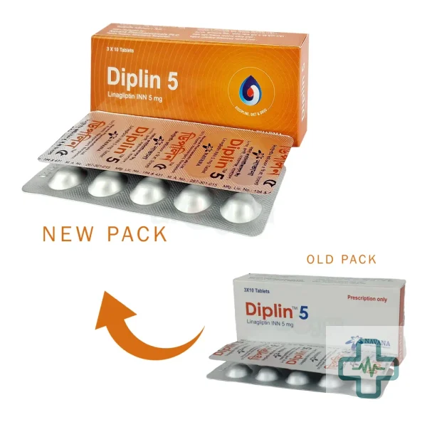 Diplin 5 mg Tablet — Linagliptin