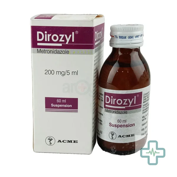 Dirozyl 200 mg/5 ml Suspension — Metronidazole