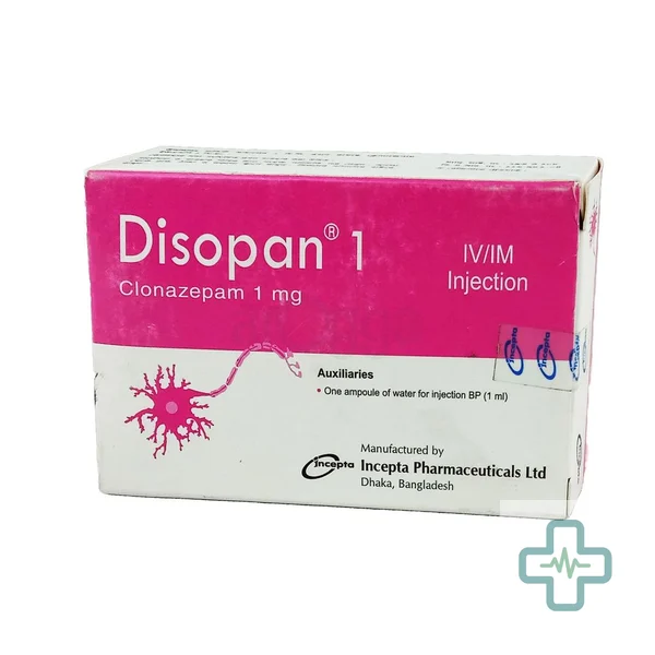 Disopan 1 1 mg/ml Injection — Clonazepam