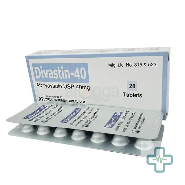 Divastin 40 mg Tablet — Atorvastatin