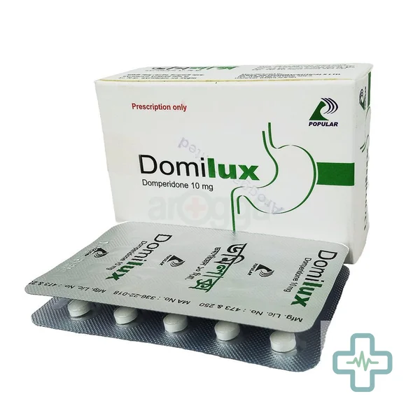 Domilux 10 mg Tablet — Domperidone
