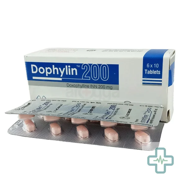 Dophylin 200 200 mg Tablet — Doxofylline