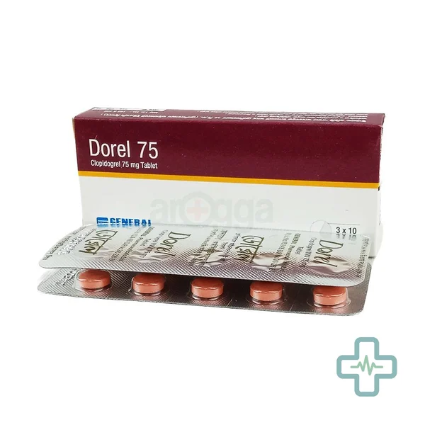 Dorel 75 mg Tablet — Clopidogrel