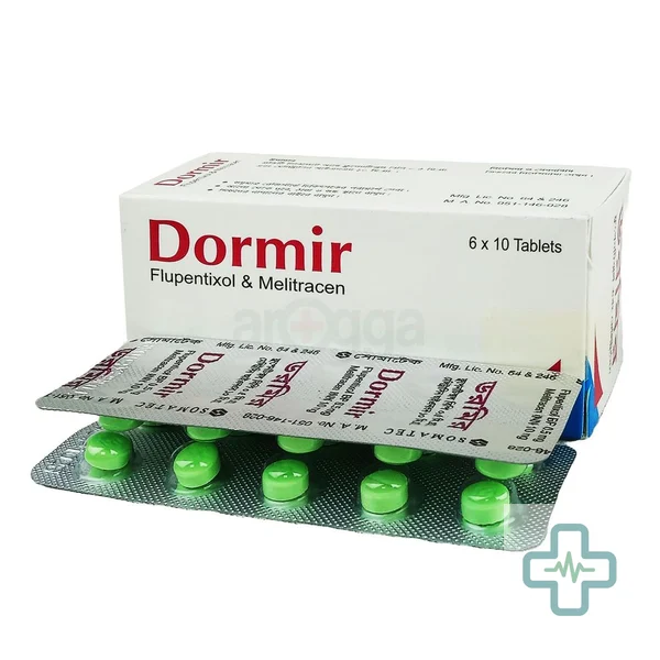 Dormir 500 mcg + 10 mg Tablet — Flupentixol + Melitracen