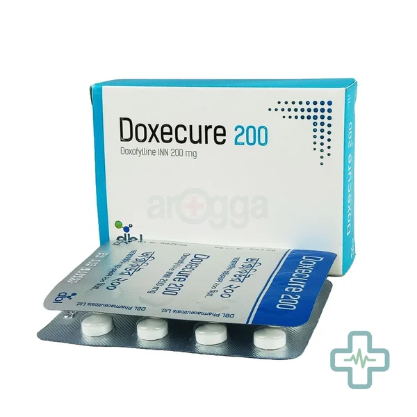 Doxecure 200 200 mg Tablet — Doxofylline