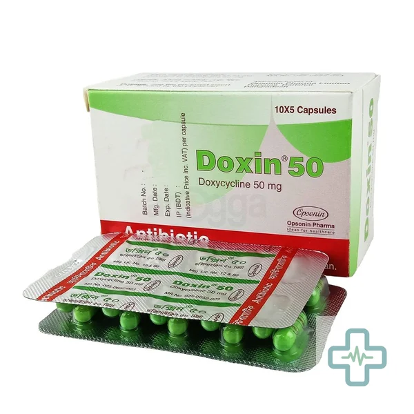 Doxin 50 mg Capsule — Doxycycline