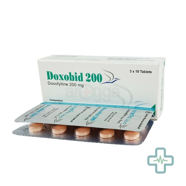 Doxobid 200 200 mg Tablet — Doxofylline