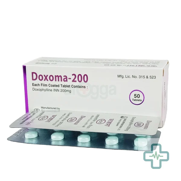 Doxoma 200 200 mg Tablet — Doxofylline