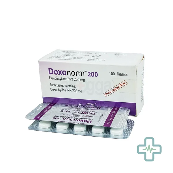 Doxonorm 200 200 mg Tablet — Doxofylline