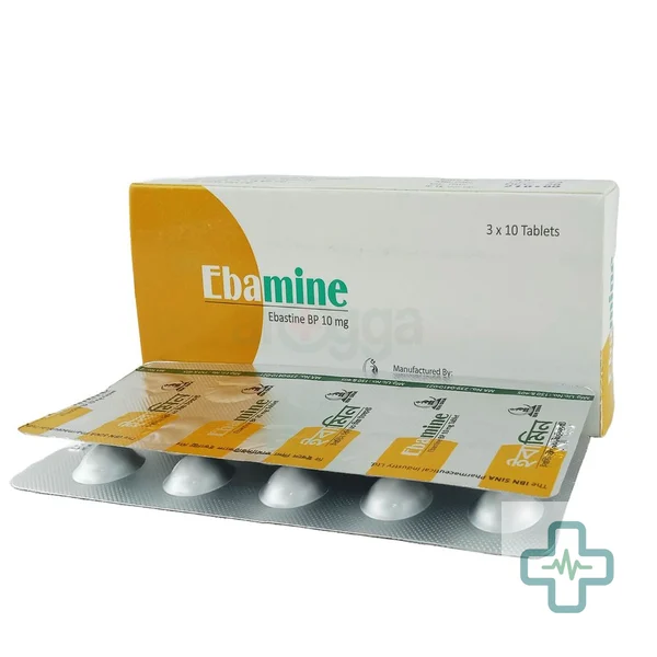 Ebamine 10 mg Tablet — Ebastine