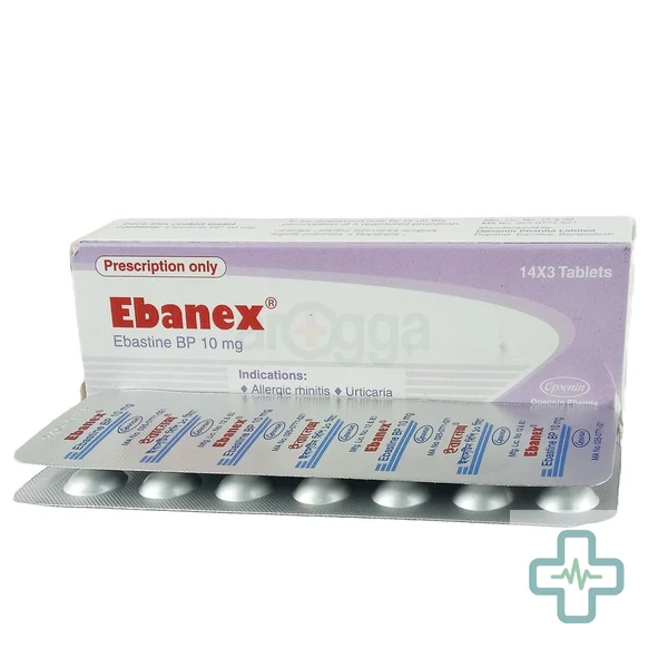 Ebanex 10 mg Tablet — Ebastine