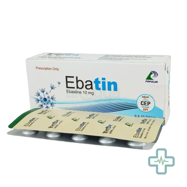 Ebatin 10 mg Tablet — Ebastine