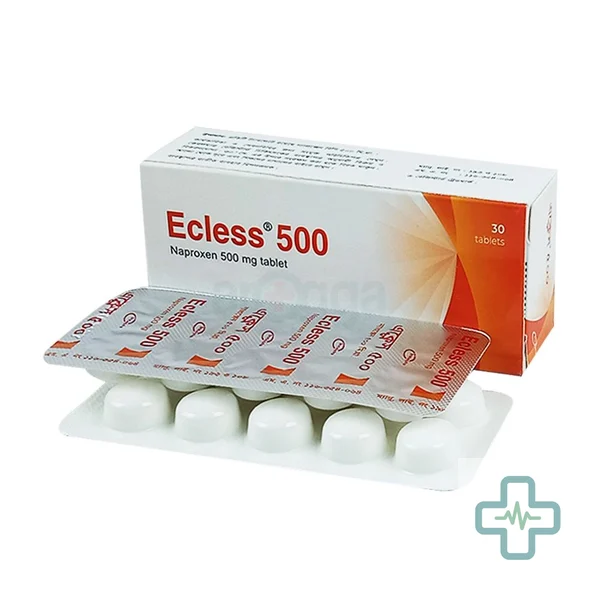 Ecless 500 500 mg Tablet — Naproxen