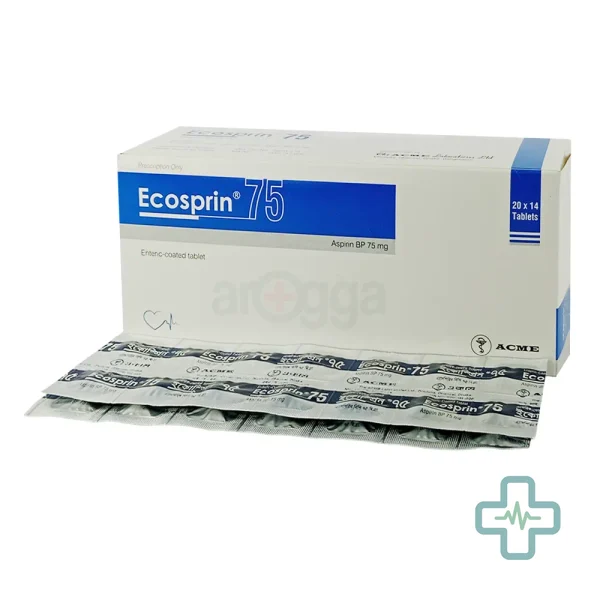 Ecosprin 75 mg Tablet — Aspirin (Acetylsalicylic Acid)