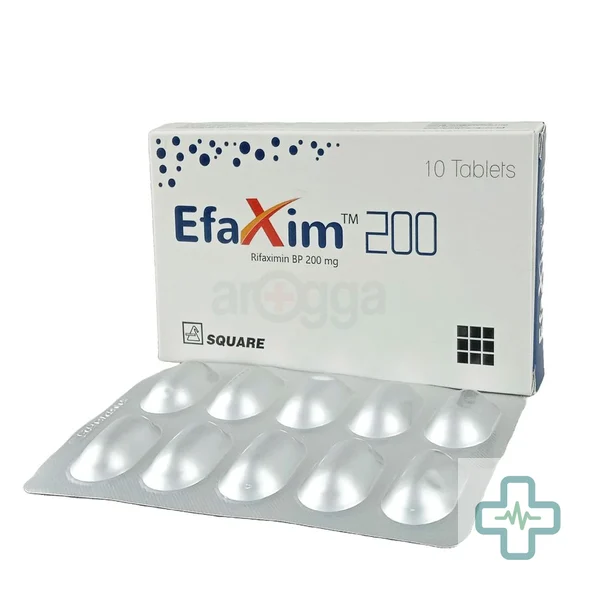Efaxim 200 200 mg Tablet — Rifaximin