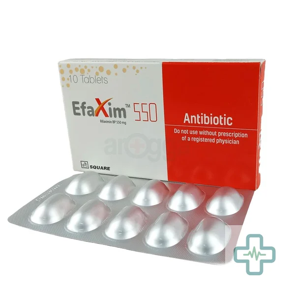 Efaxim 550 550 mg Tablet — Rifaximin