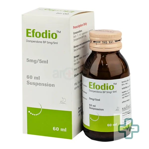 Efodio 5 mg/5 ml Suspension — Domperidone