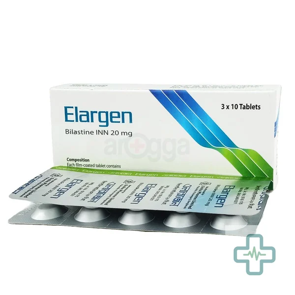 Elargen 20 mg Tablet — Bilastine