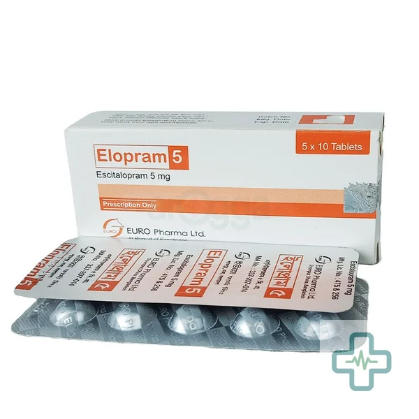 ELOPRAM 5 5 mg Tablet — Escitalopram