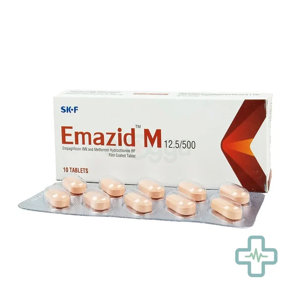 Emazid M 12.5/500 12.5 mg + 500 mg Tablet — Empagliflozin + Metformin Hydrochloride