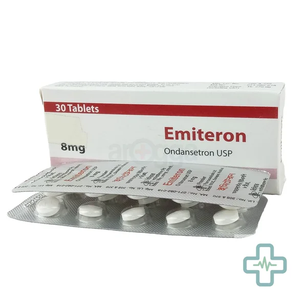 Emiteron 8 mg Tablet — Ondansetron
