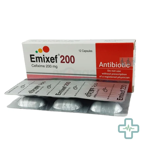 Emixef 200 mg Capsule — Cefixime