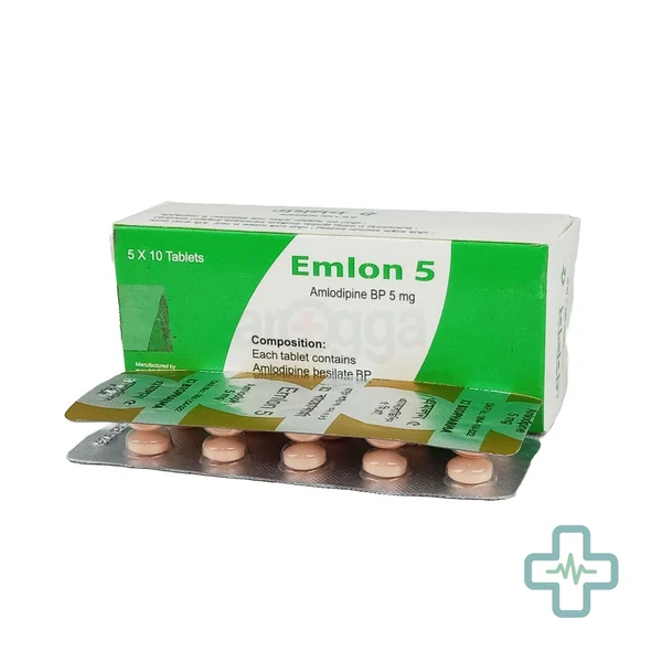 Emlon 5 mg Tablet — Amlodipine