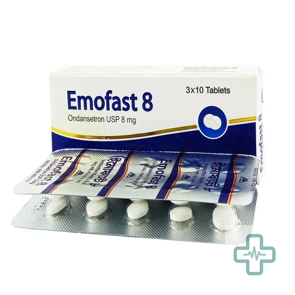 Emofast 8 8 mg Tablet — Ondansetron