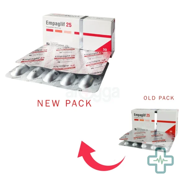 Empaglif 25 25 mg Tablet — Empagliflozin