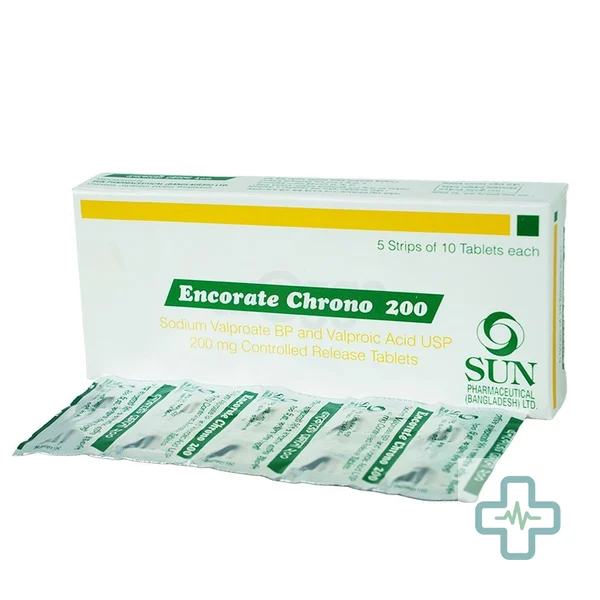 Encorate Chrono 200 200 mg Tablet — Sodium Valproate